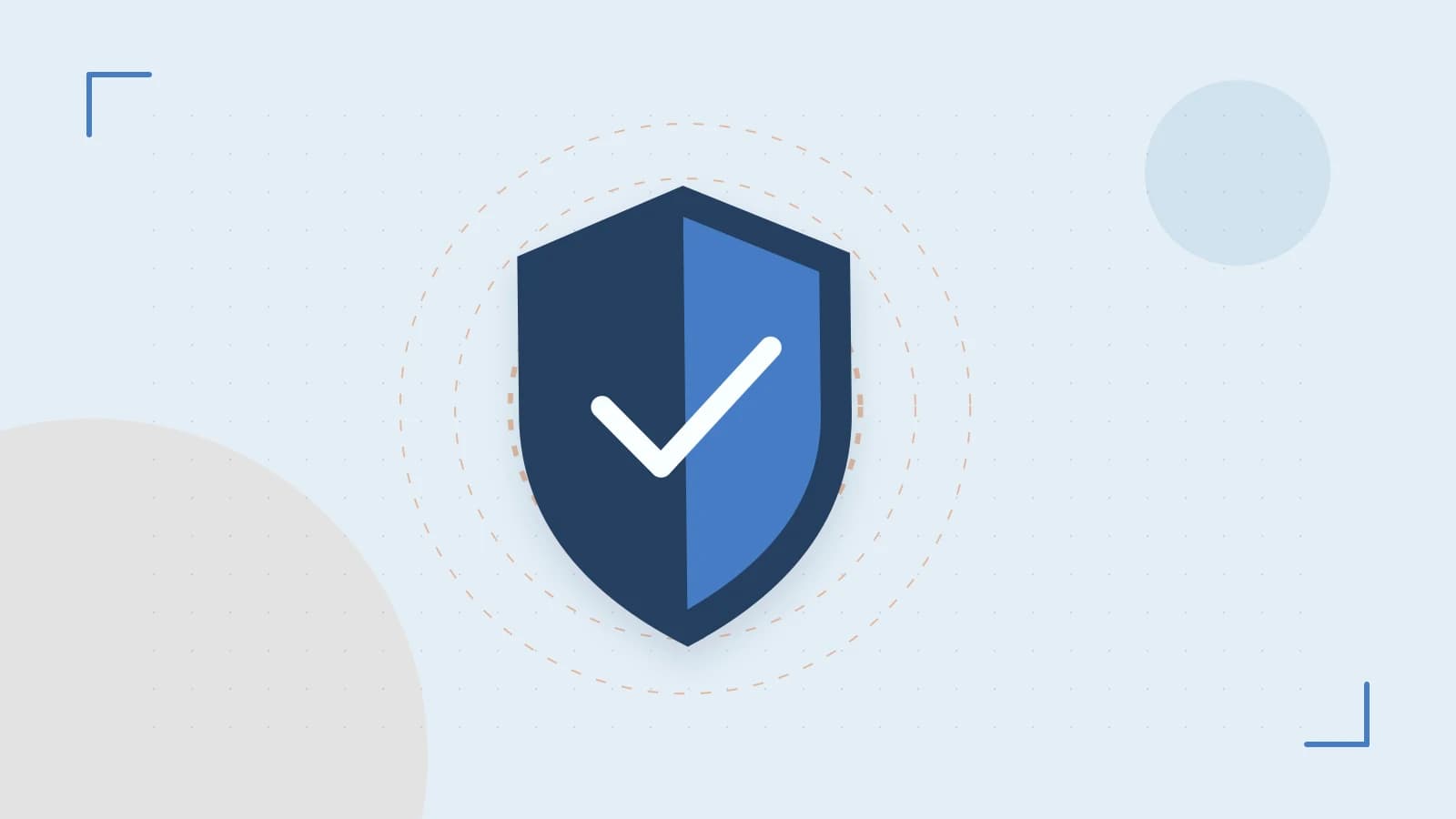 Editorial illustration of a sculpted shield, authentication key and concentric permission boundaries