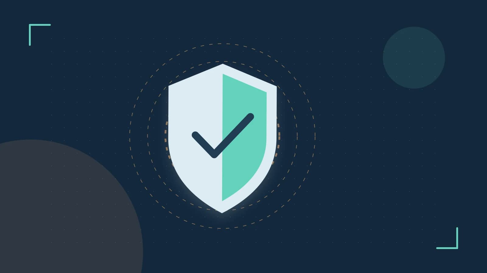 Editorial illustration of a sculpted shield, authentication key and concentric permission boundaries