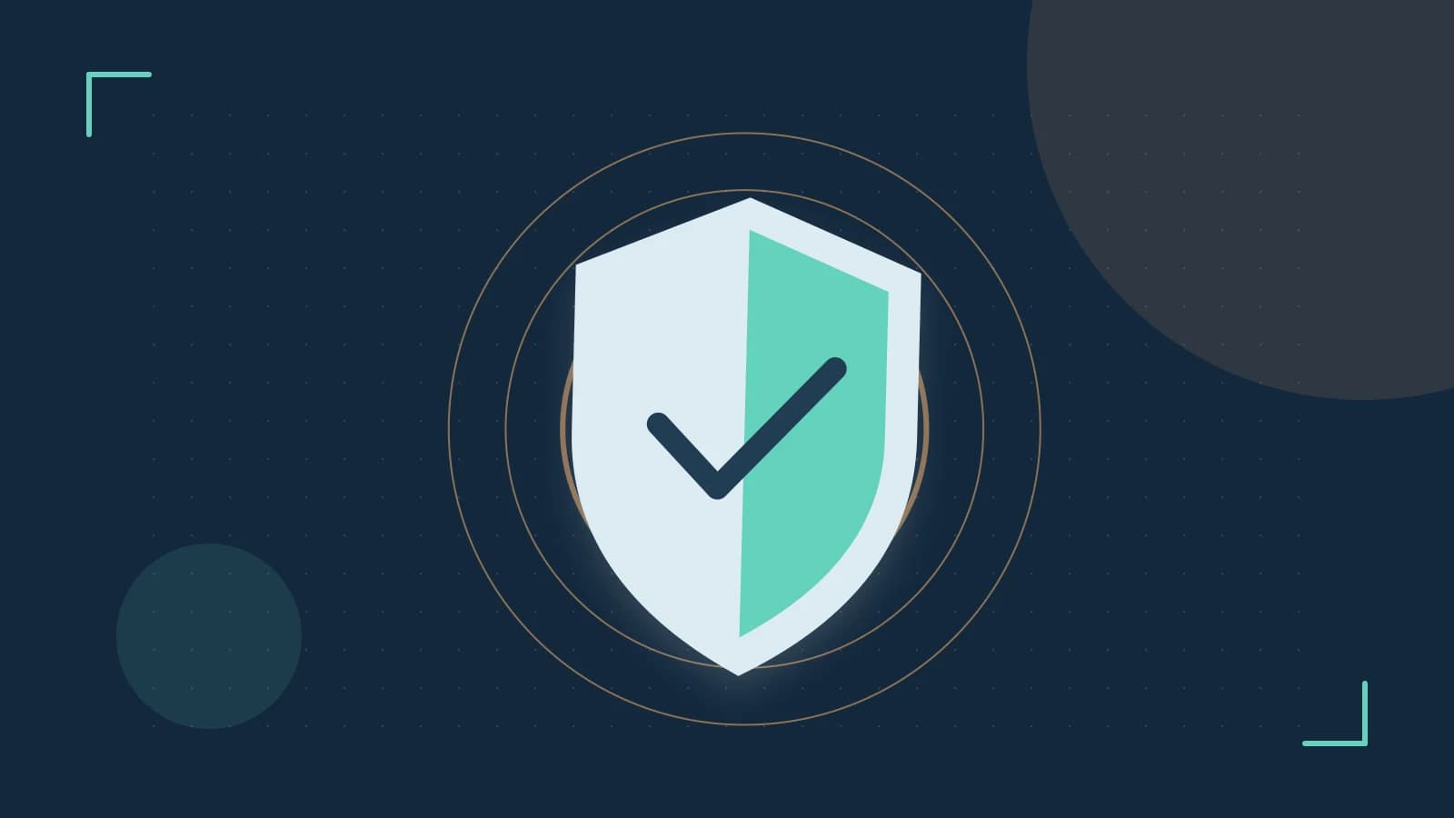 Editorial illustration of a sculpted shield, authentication key and concentric permission boundaries
