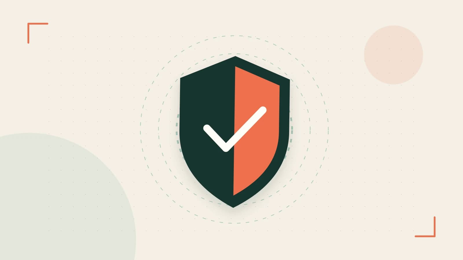 Editorial illustration of a sculpted shield, authentication key and concentric permission boundaries