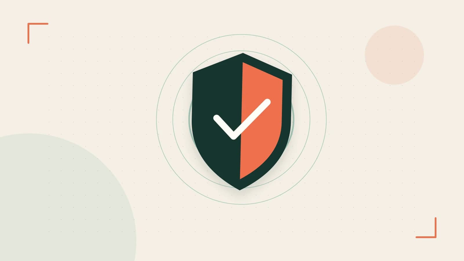 Editorial illustration of a sculpted shield, authentication key and concentric permission boundaries