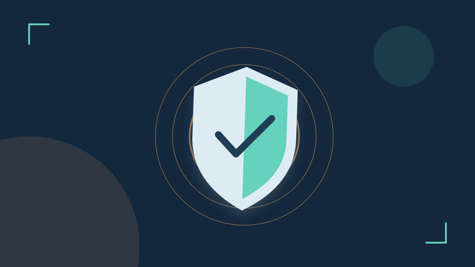 Editorial illustration of a sculpted shield, authentication key and concentric permission boundaries