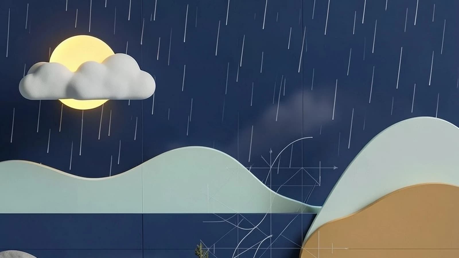 Dehradun Weather: Monsoon Slows in Plains While High Himalayas Face Snow and Fog