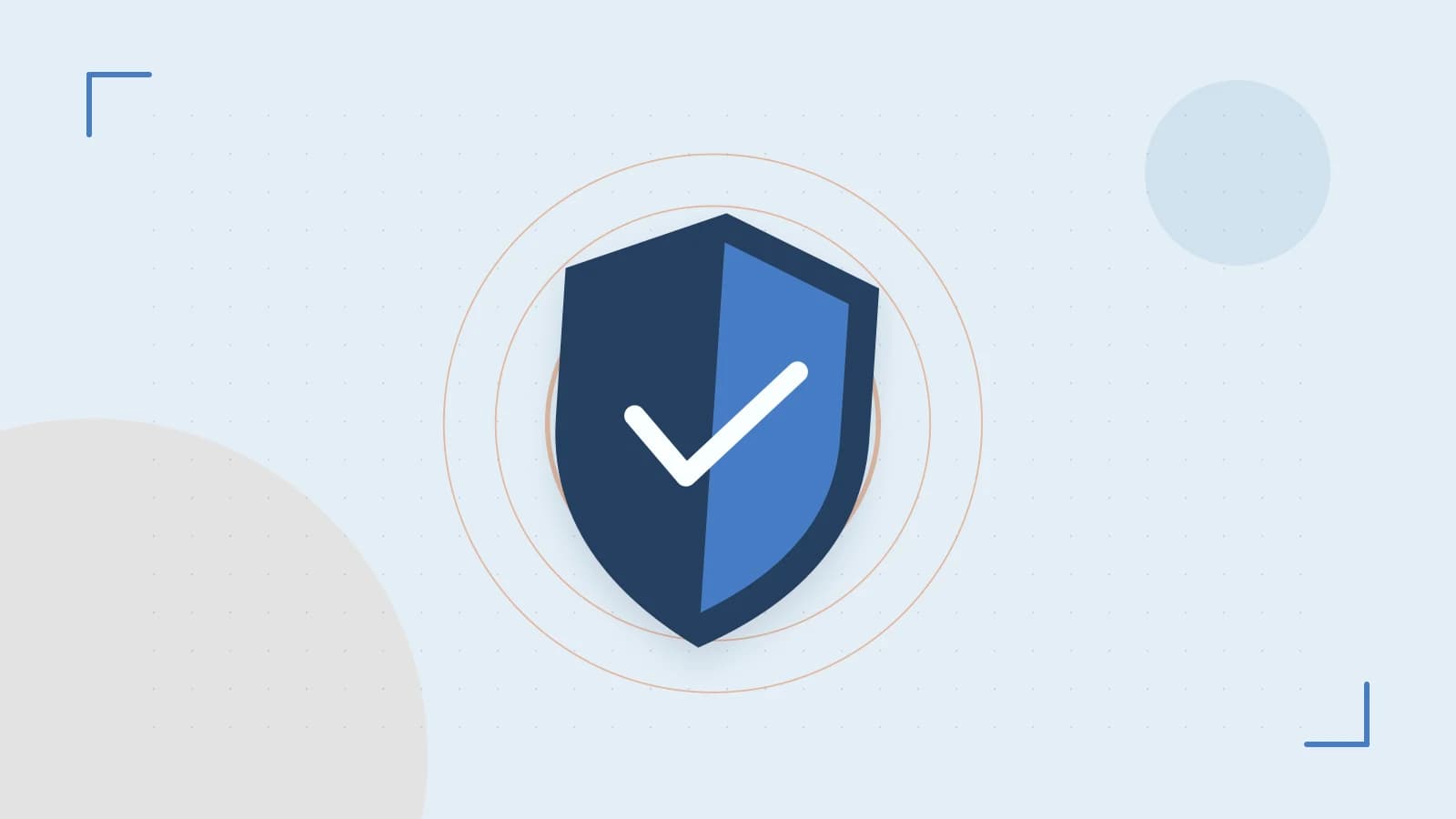 Editorial illustration of a sculpted shield, authentication key and concentric permission boundaries