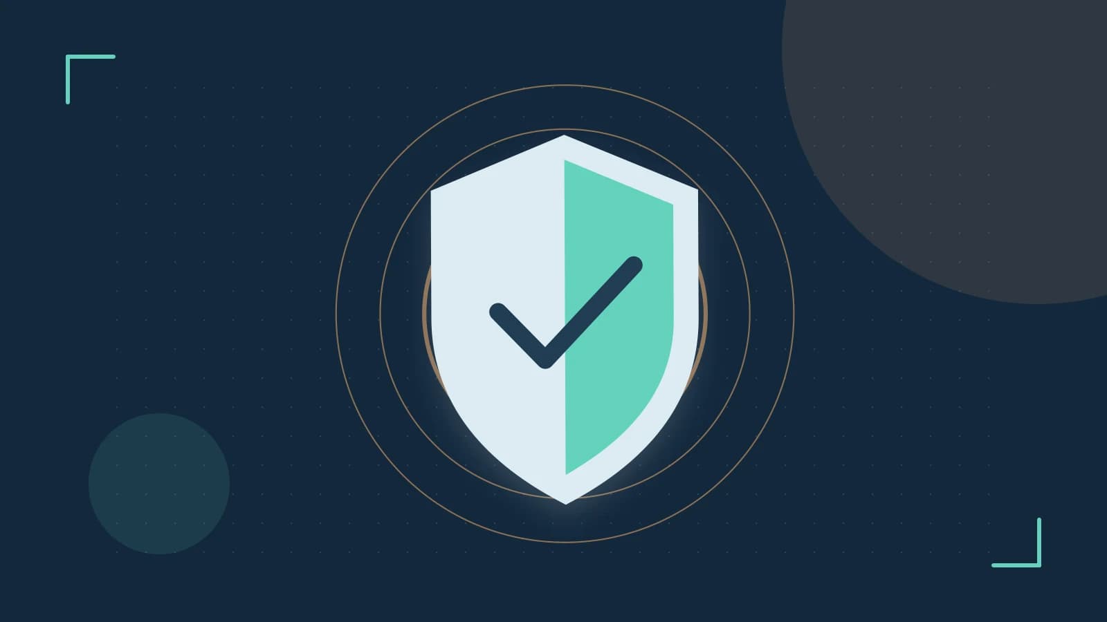 Editorial illustration of a sculpted shield, authentication key and concentric permission boundaries