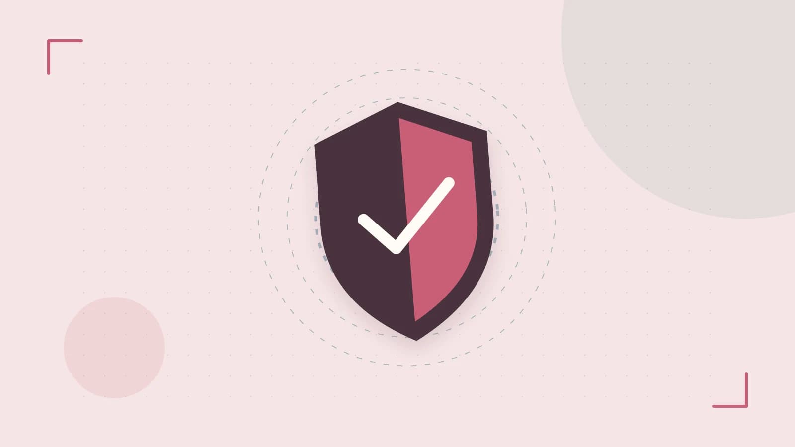 Editorial illustration of a sculpted shield, authentication key and concentric permission boundaries
