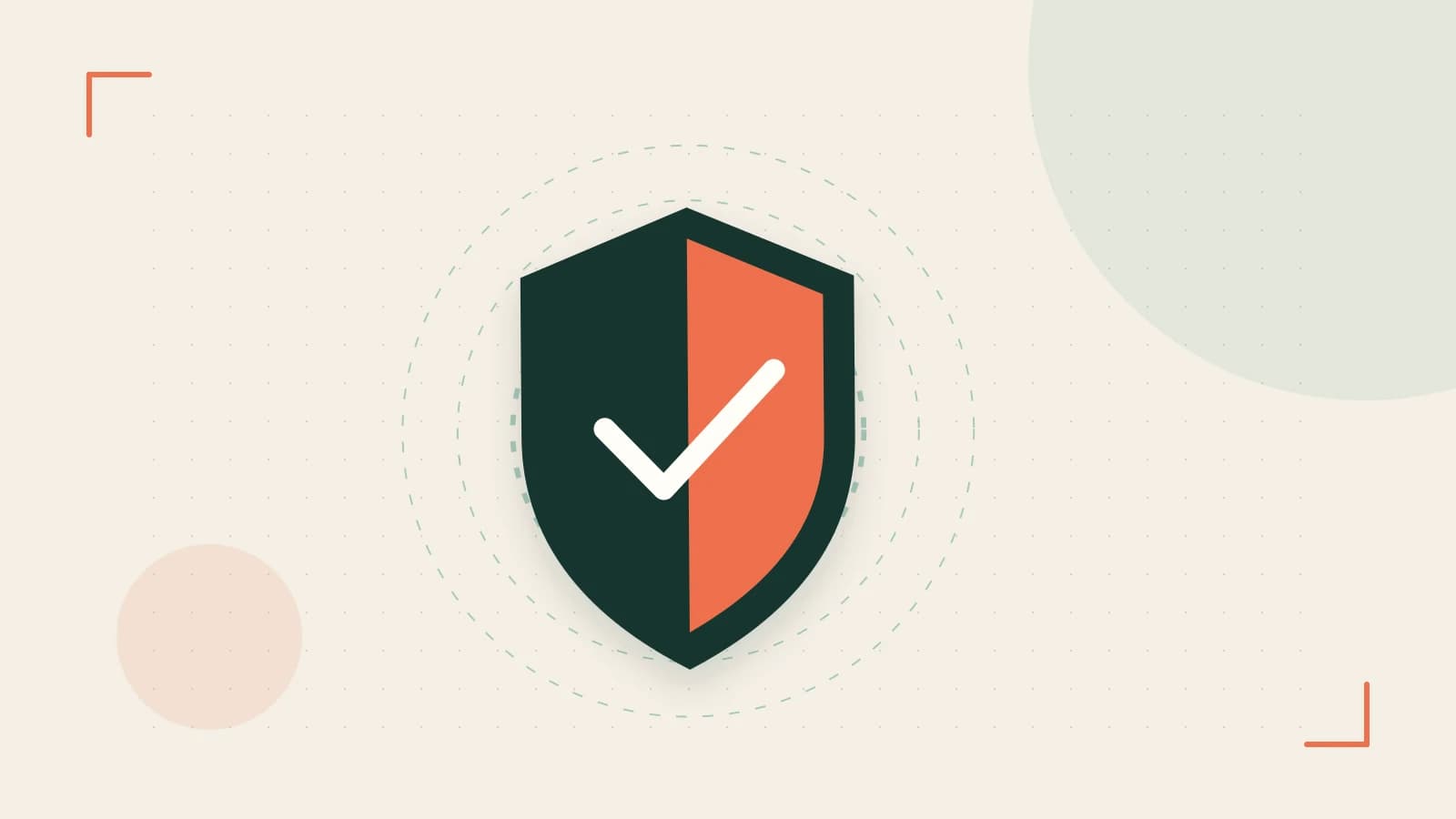Editorial illustration of a sculpted shield, authentication key and concentric permission boundaries