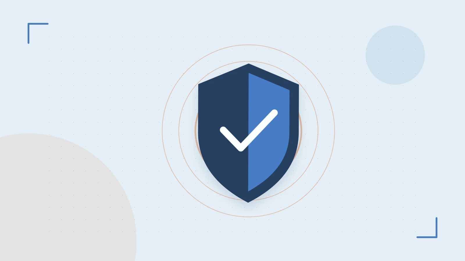 Editorial illustration of a sculpted shield, authentication key and concentric permission boundaries