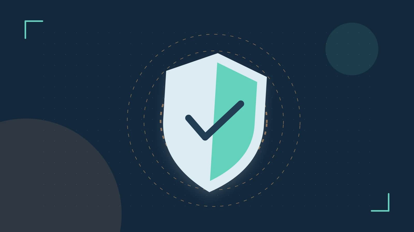 Editorial illustration of a sculpted shield, authentication key and concentric permission boundaries