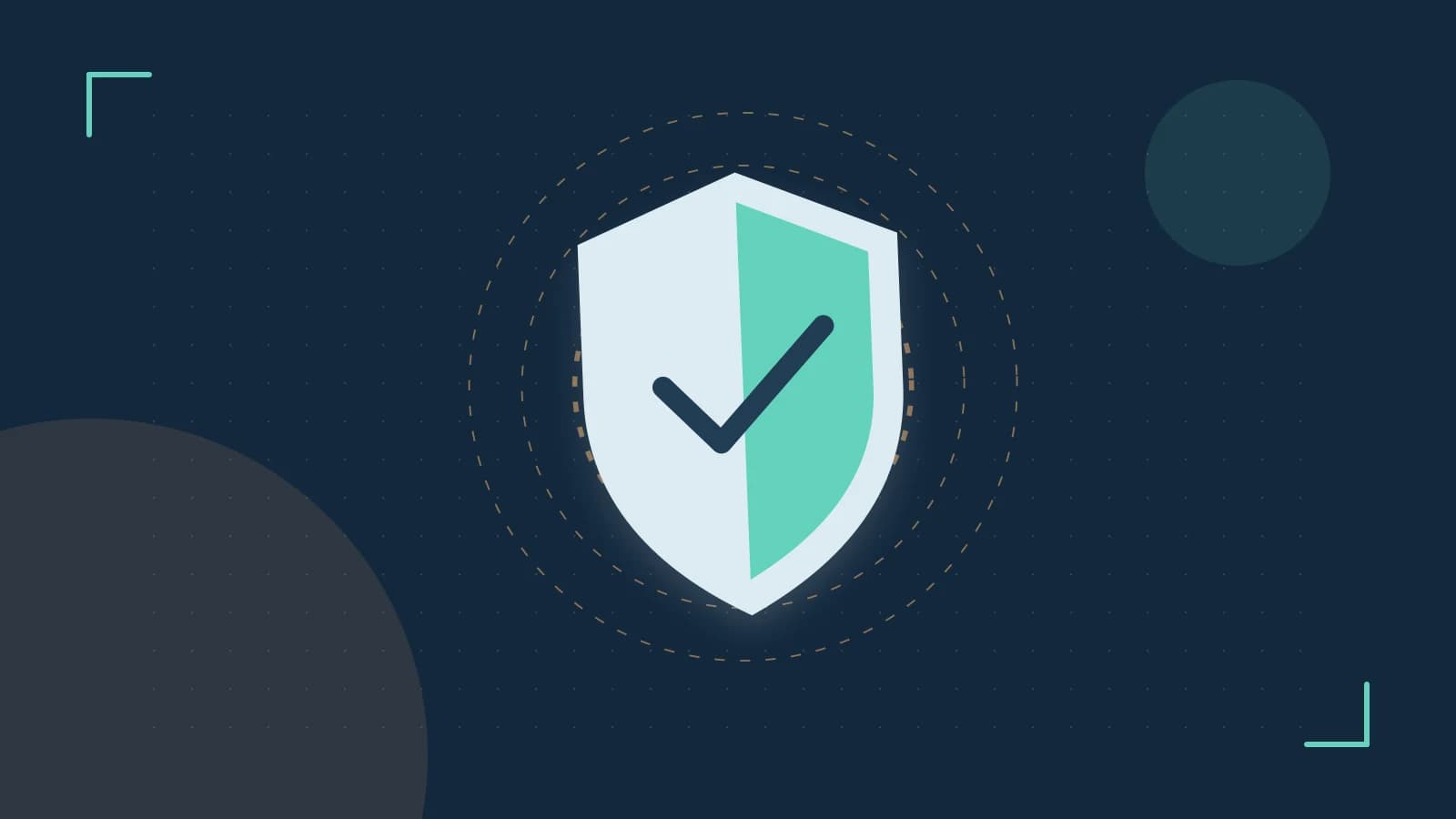 Editorial illustration of a sculpted shield, authentication key and concentric permission boundaries