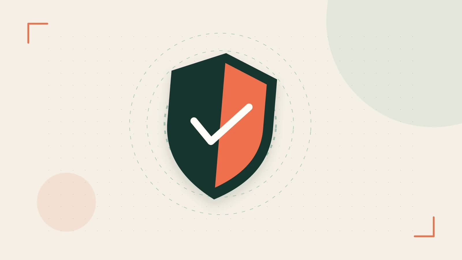 Editorial illustration of a sculpted shield, authentication key and concentric permission boundaries