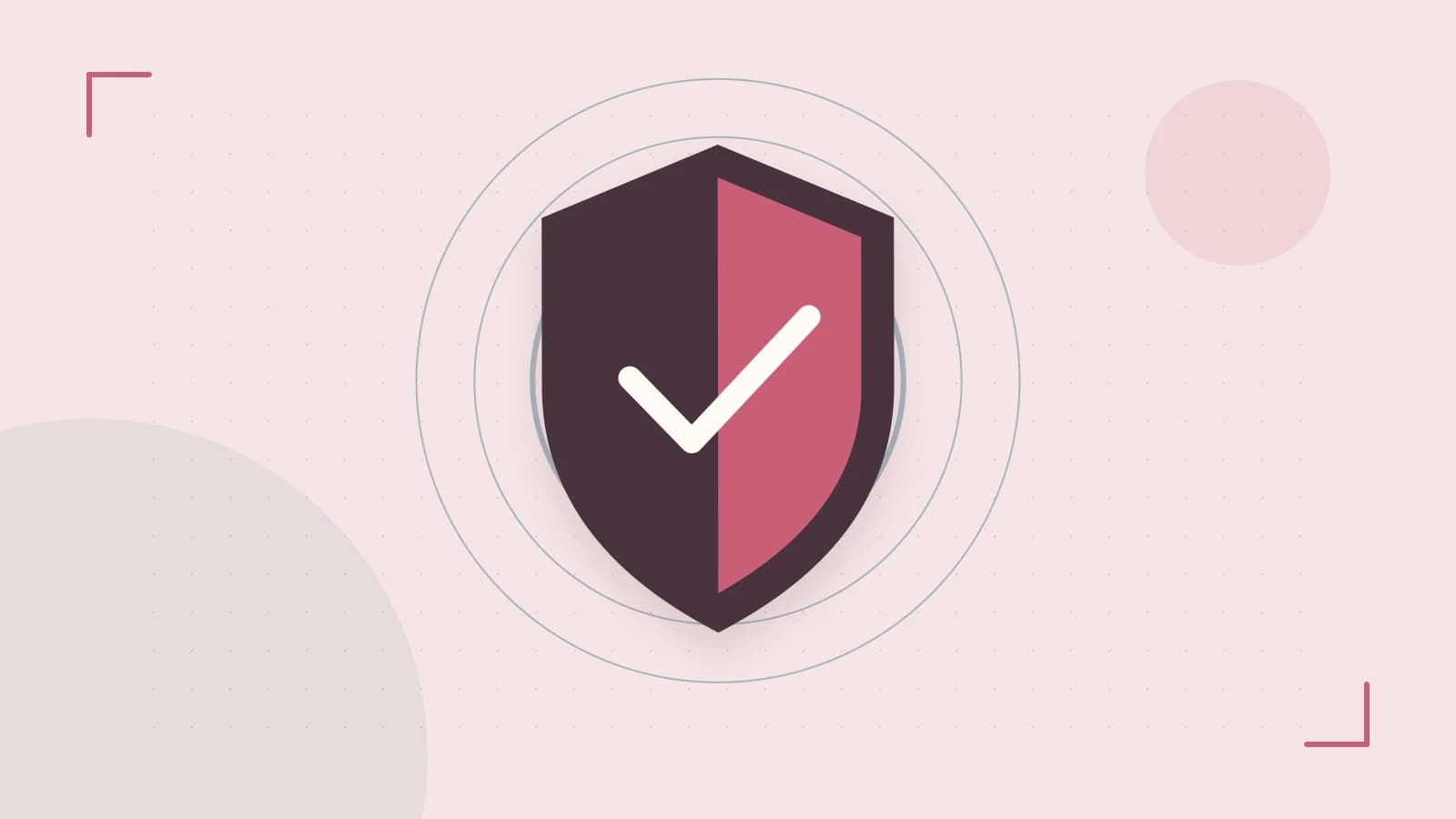 Editorial illustration of a sculpted shield, authentication key and concentric permission boundaries