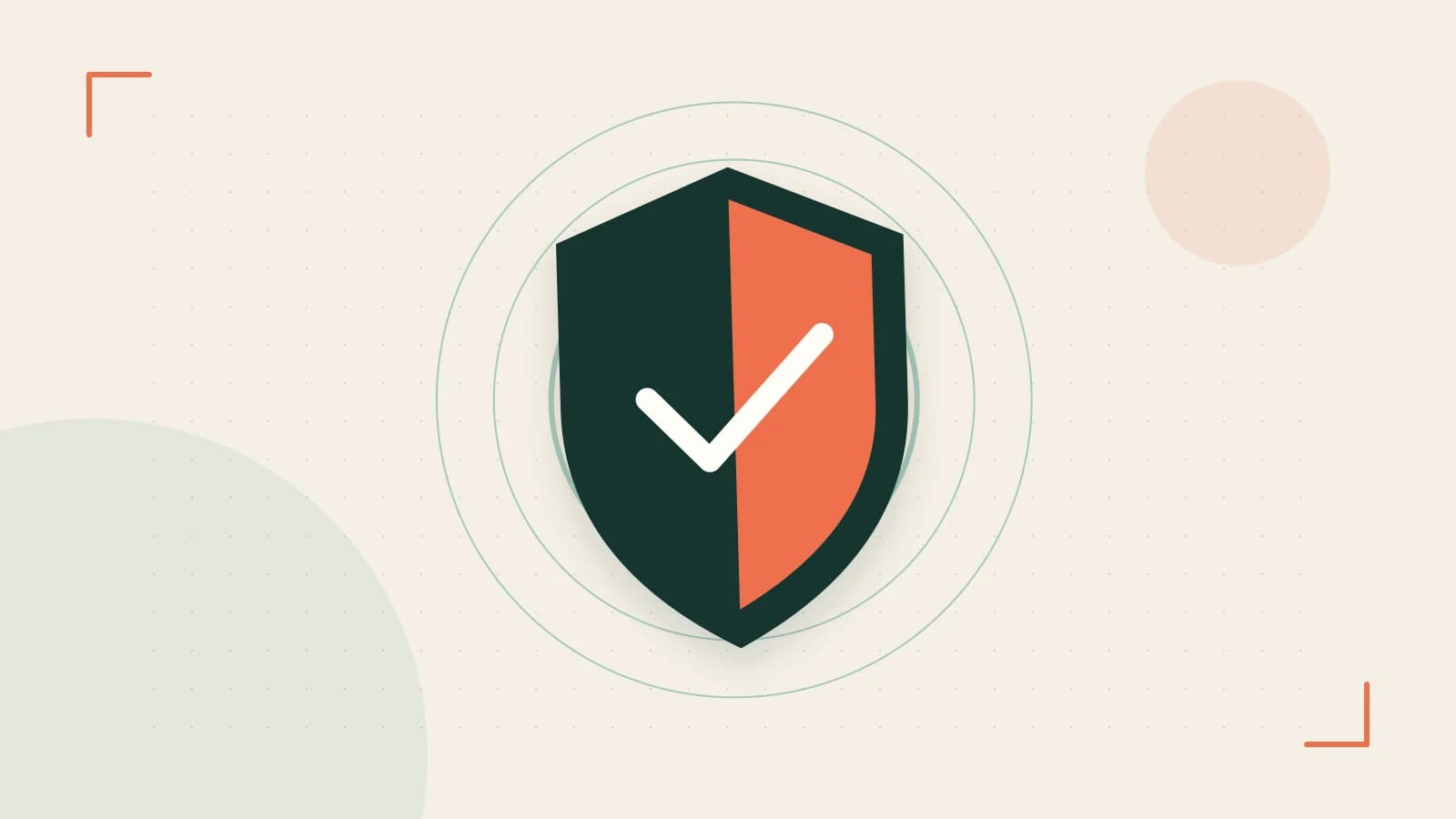 Editorial illustration of a sculpted shield, authentication key and concentric permission boundaries