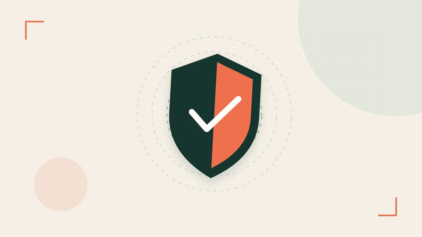 Editorial illustration of a sculpted shield, authentication key and concentric permission boundaries