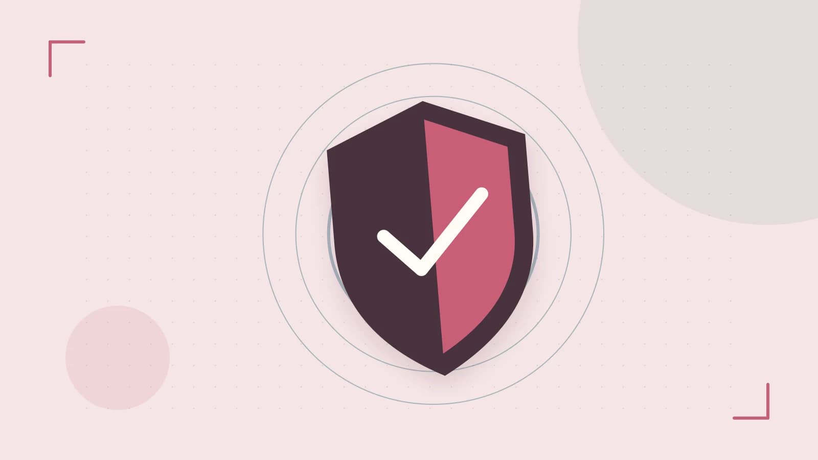 Editorial illustration of a sculpted shield, authentication key and concentric permission boundaries
