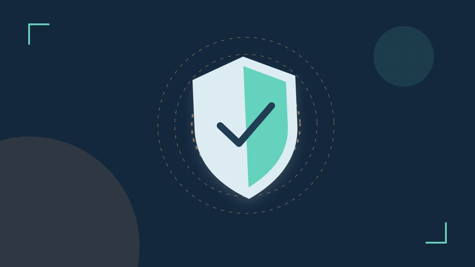 Editorial illustration of a sculpted shield, authentication key and concentric permission boundaries